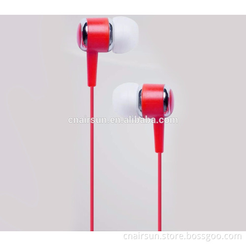 Fashion In-ear Headphone Colorful Stereo Earbuds